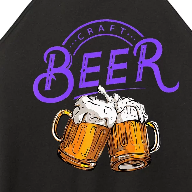 Craft Beer Summer Women’s Perfect Tri Rocker Tank