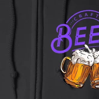 Craft Beer Summer Full Zip Hoodie