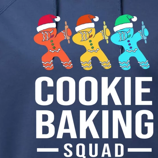 Cookie Baking Squad Christmas Cookie Baking Crew Gift Performance Fleece Hoodie