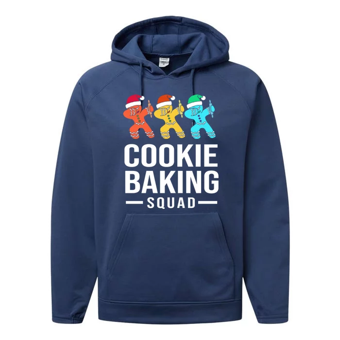 Cookie Baking Squad Christmas Cookie Baking Crew Gift Performance Fleece Hoodie