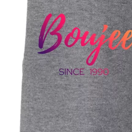 Classy Boujee Since 1990 Gift Doggie 3-End Fleece Hoodie