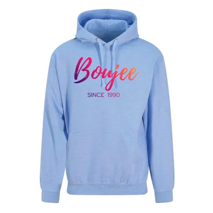 Classy Boujee Since 1990 Gift Unisex Surf Hoodie