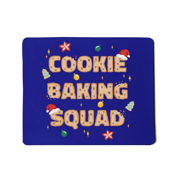 Cookie Baking Squad Sweet Christmas Baking Crew Meme Cute Gift Mousepad