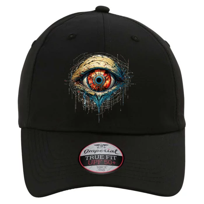 Comic Book Style Eyeball The Original Performance Cap