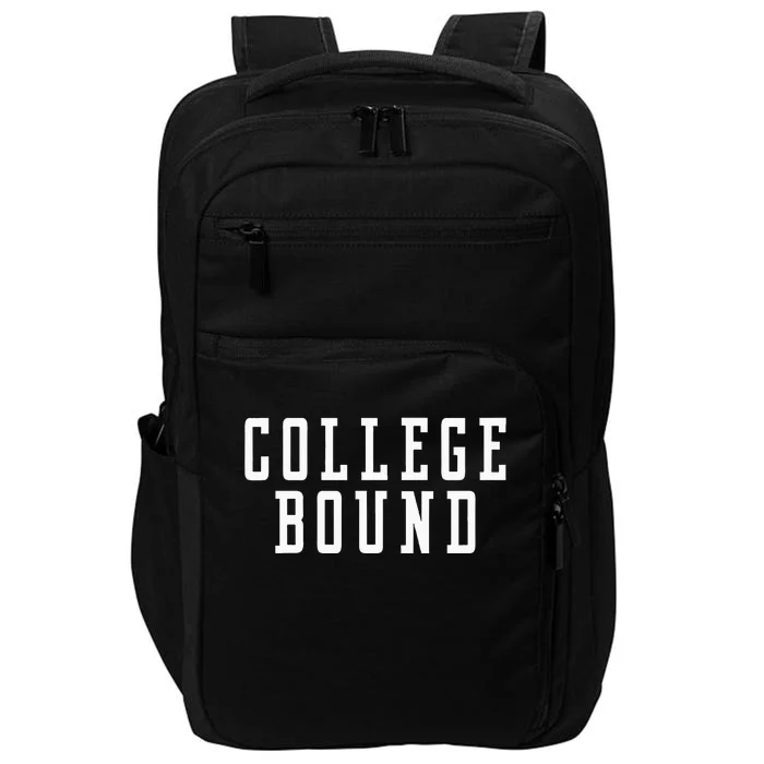 College Bound Student Announcement Impact Tech Backpack