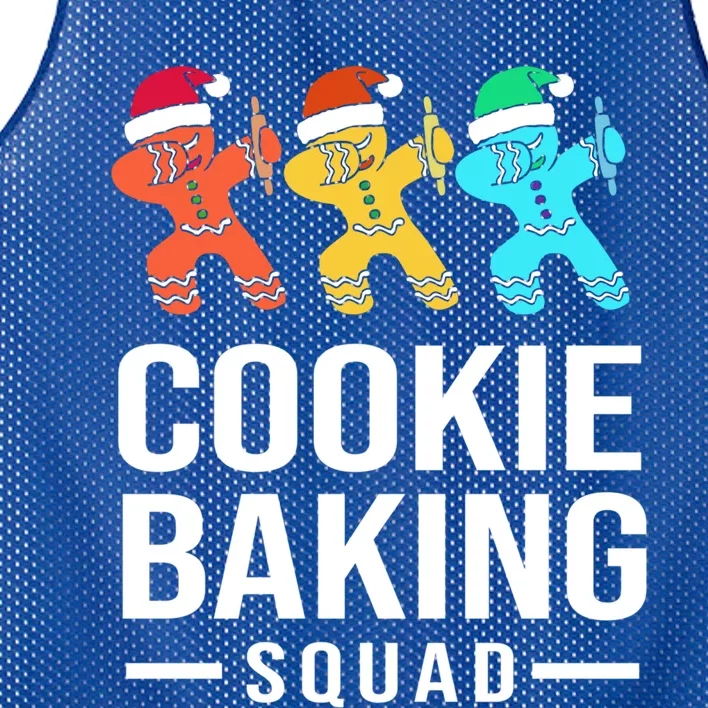 Cookie Baking Squad Christmas Cookie Baking Crew Gift Mesh Reversible Basketball Jersey Tank