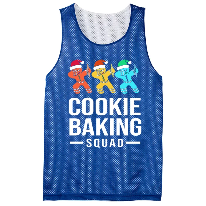 Cookie Baking Squad Christmas Cookie Baking Crew Gift Mesh Reversible Basketball Jersey Tank