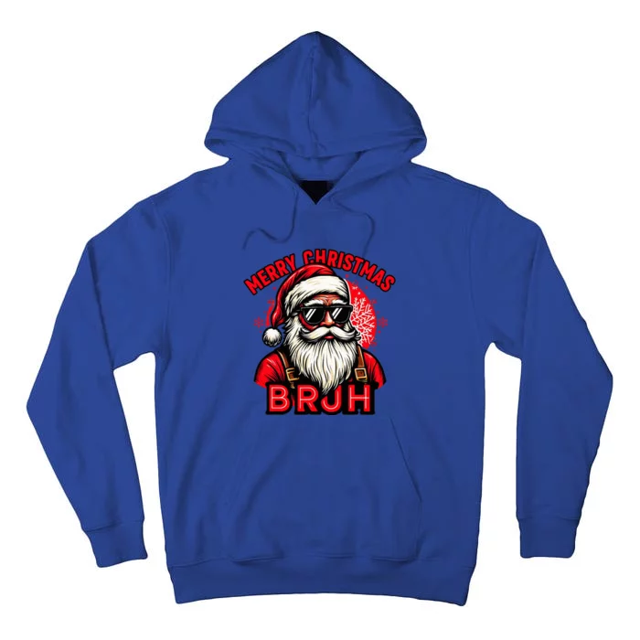 Christmas Bruh Santa Family Matching Tall Hoodie