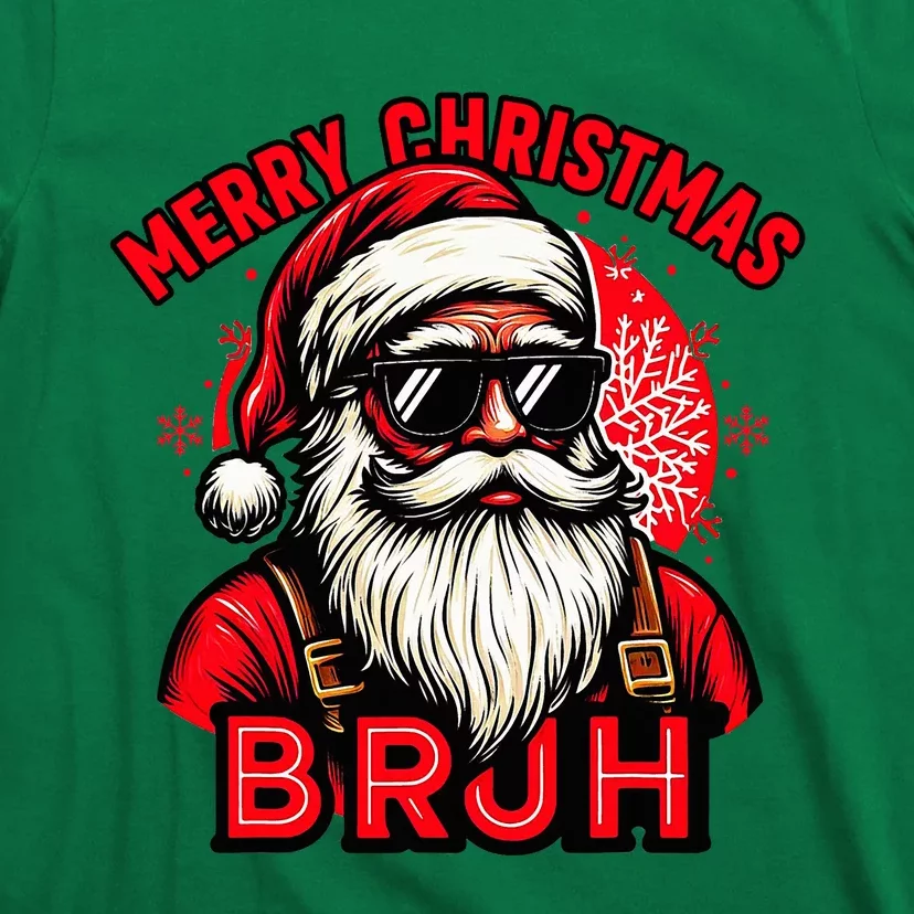 Christmas Bruh Santa Family Matching T-Shirt