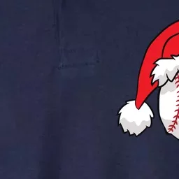 Christmas Baseball Santa Hat Baseball Softstyle Adult Sport Polo