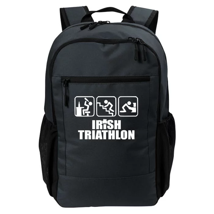 Crawl Be Sick Hangover Irish Triathlon St Patricks Day Cool Gift Daily Commute Backpack