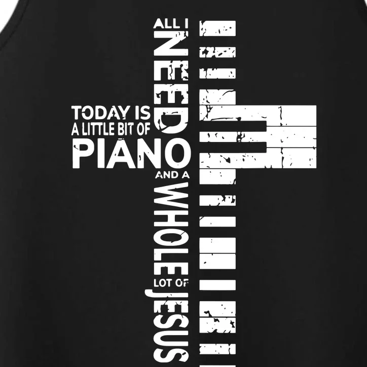 Christian Band Shirts Musician Rock Music Piano Tee Performance Tank