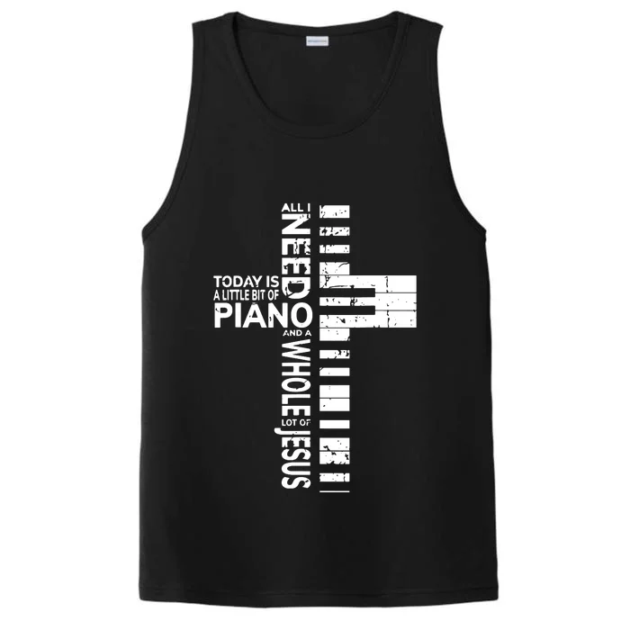 Christian Band Shirts Musician Rock Music Piano Tee Performance Tank