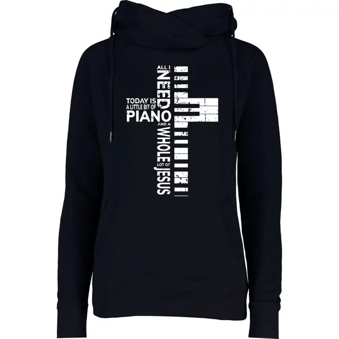 Christian Band Shirts Musician Rock Music Piano Tee Womens Funnel Neck Pullover Hood