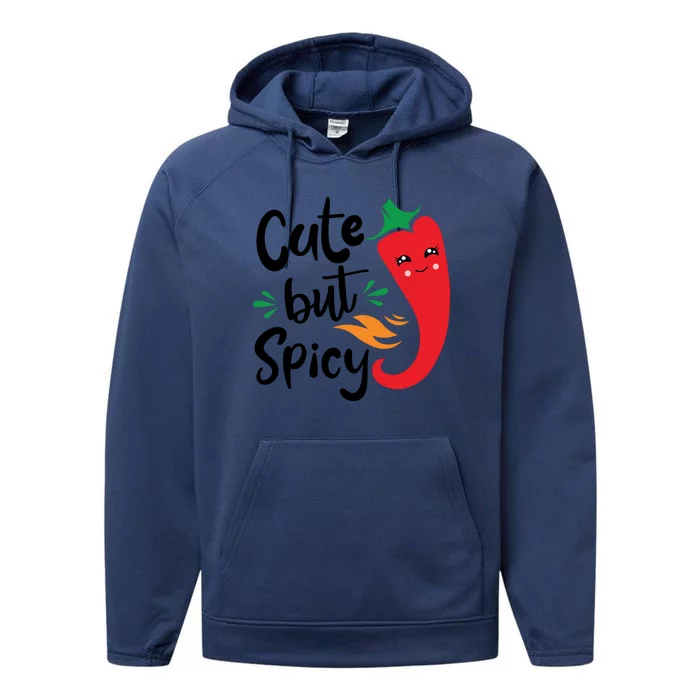 Cute But Spicy Performance Fleece Hoodie