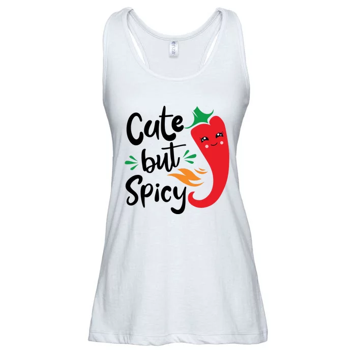 Cute But Spicy Ladies Essential Flowy Tank