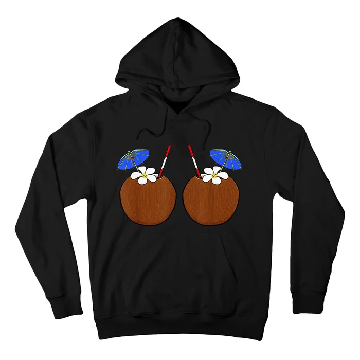 Coconut Bra Summer Season Swimming Beach Lover Hoodie