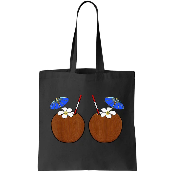 Coconut Bra Summer Season Swimming Beach Lover Tote Bag