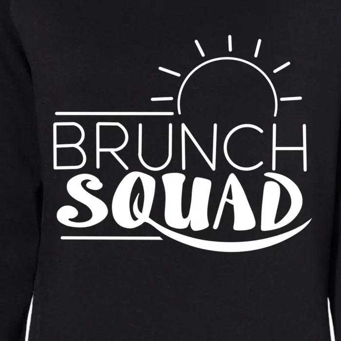 Cool Brunch Squad Funny Breakfast Lunch Eater Team Gift Womens California Wash Sweatshirt