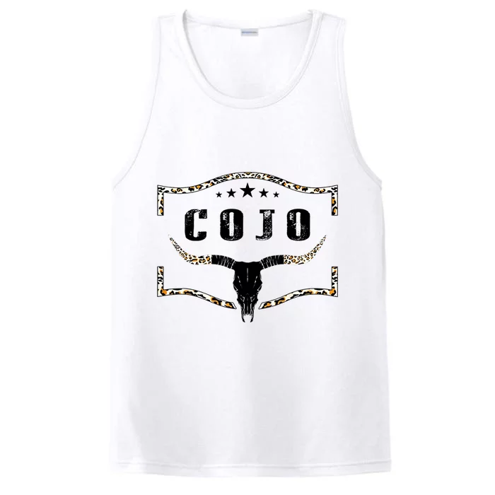 C.O.J.O Bull Skull Country Music Performance Tank