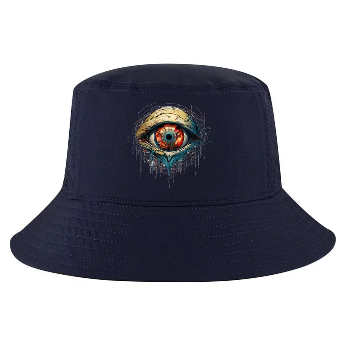 Comic Book Style Eyeball Cool Comfort Performance Bucket Hat