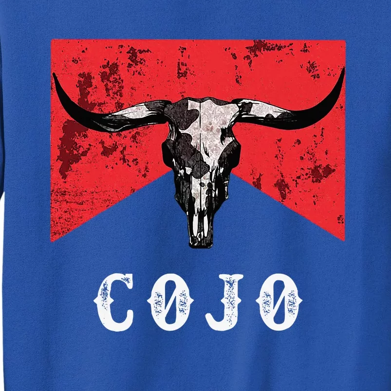 C.O.J.O Bull Skull Music Country 70s Cowboys Boots Sweatshirt