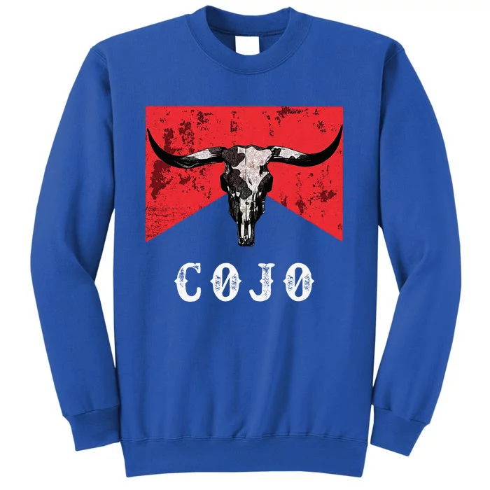 C.O.J.O Bull Skull Music Country 70s Cowboys Boots Sweatshirt