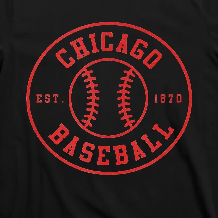 Chicago Baseball Seventh Inning Stretch Gameday Fan Gear T-Shirt