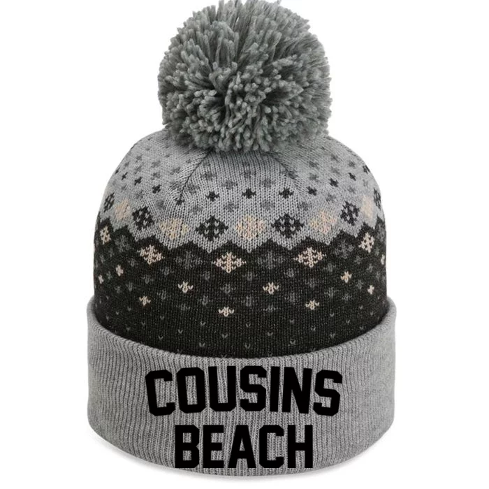 Cousins Beach Summer The Baniff Cuffed Pom Beanie