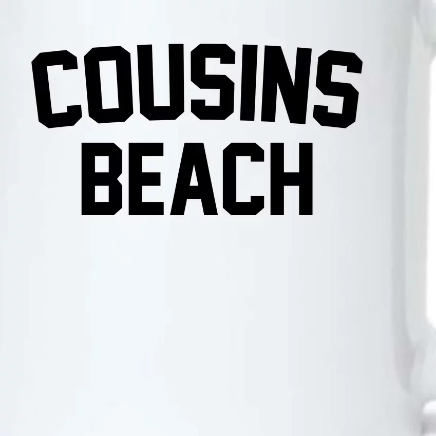 Cousins Beach Summer Black Color Changing Mug