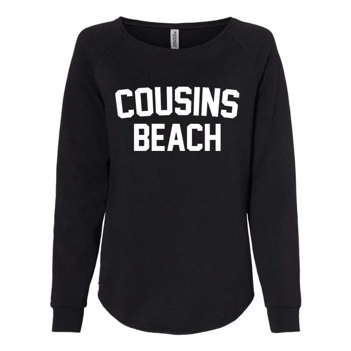 Cousins Beach Summer Womens California Wash Sweatshirt