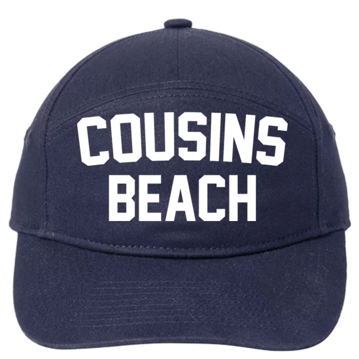 Cousins Beach Summer 7-Panel Snapback Hat