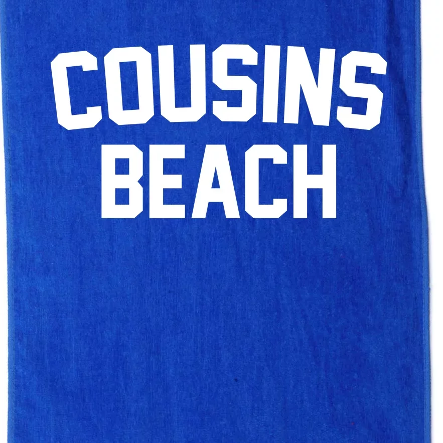 Cousins Beach Summer Platinum Collection Golf Towel