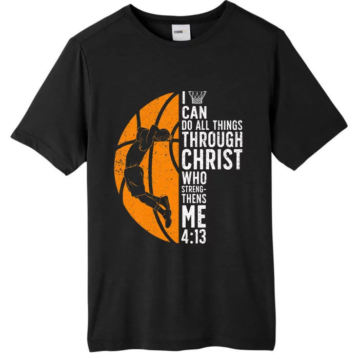 Cool Basketball Sport Game Basketball Player ChromaSoft Performance T-Shirt