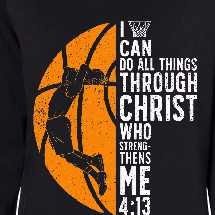 Cool Basketball Sport Game Basketball Player Womens California Wash Sweatshirt