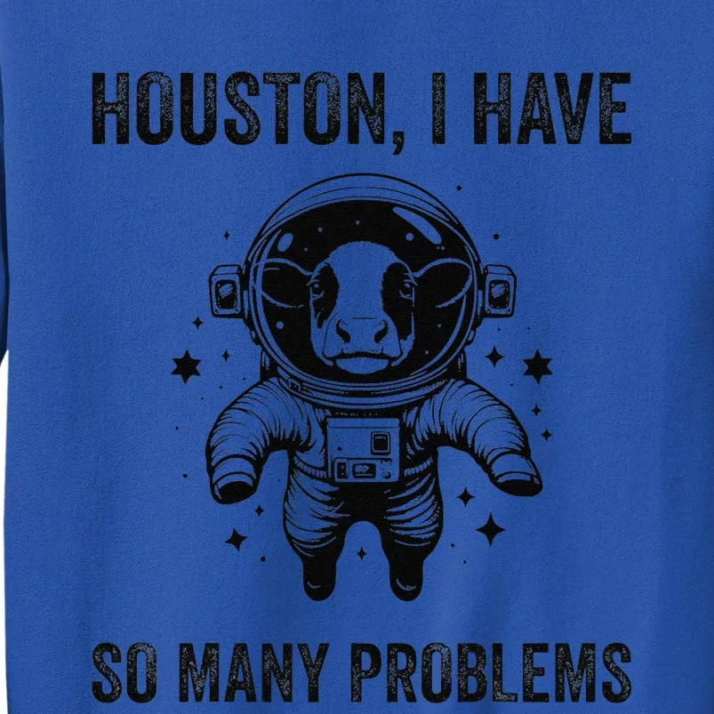 Cow Breeder Space Houston Problem Devon Cattle Tall Sweatshirt