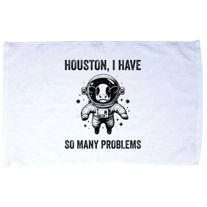 Cow Breeder Space Houston Problem Devon Cattle Microfiber Hand Towel