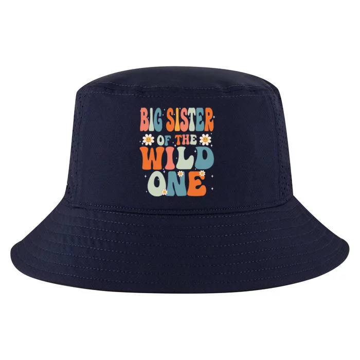 Cute Big Sister Of The Wild One Birthday Family Matching Gift Cool Comfort Performance Bucket Hat