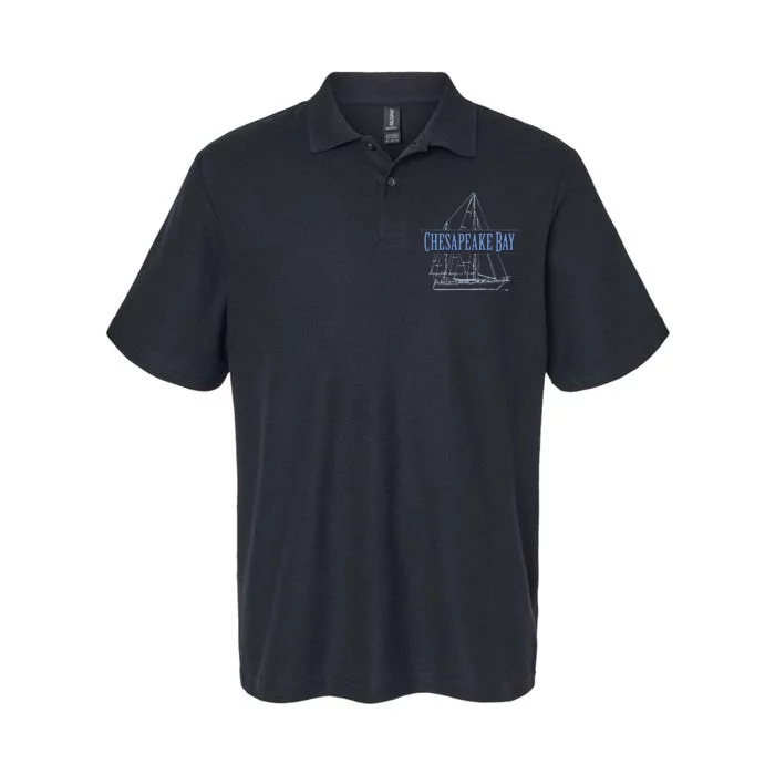 Chesapeake Bay Sailing Souvenir Softstyle Adult Sport Polo