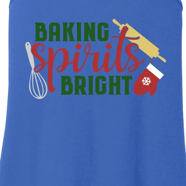 Christmas Baking Spirits Bright Gift Ladies Essential Tank