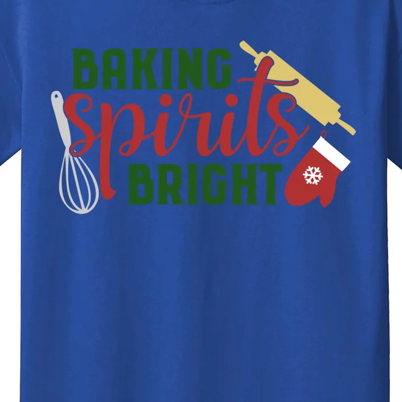 Christmas Baking Spirits Bright Gift Kids T-Shirt