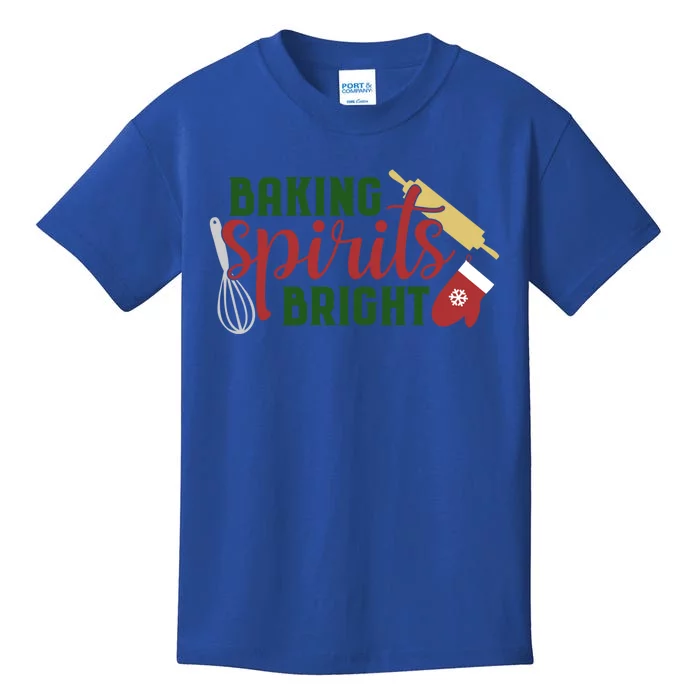 Christmas Baking Spirits Bright Gift Kids T-Shirt