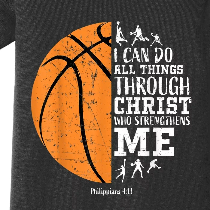 Christian Basketball Shirts M.e.n Boys K.i.d.s Religious Gifts Baby Bodysuit