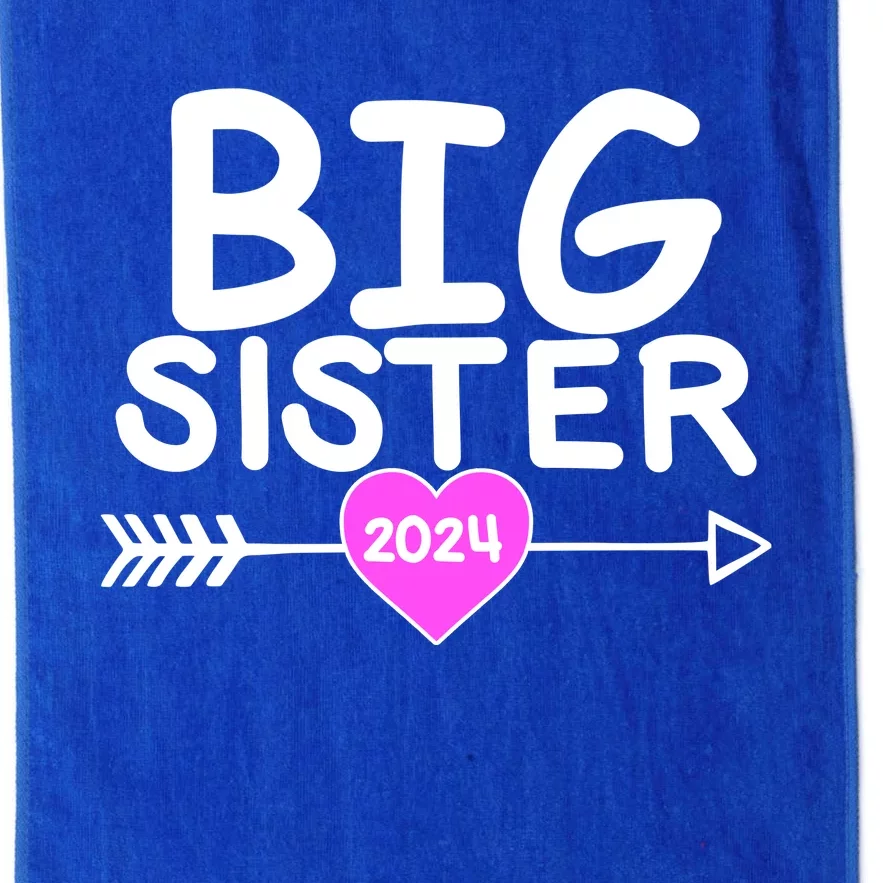 Cute Big Sister 2024 Heart Arrow Platinum Collection Golf Towel