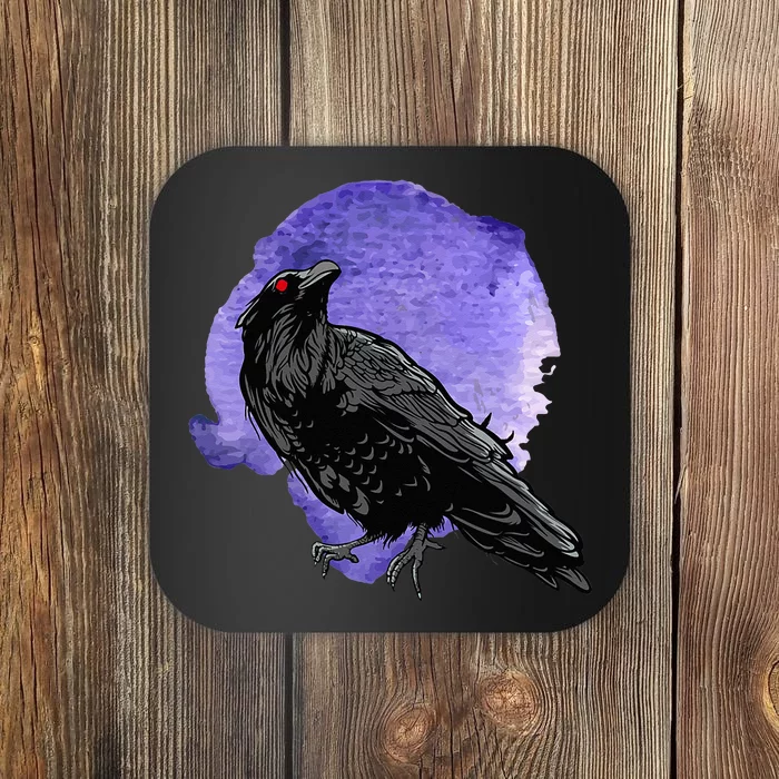 Crow Birds S For Men And Women Raven Coaster