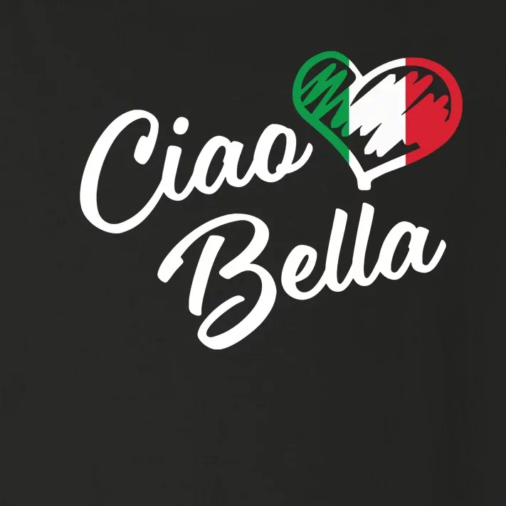 Ciao Bella Shirts Italian Hello Beautiful Gift Toddler Long Sleeve Shirt