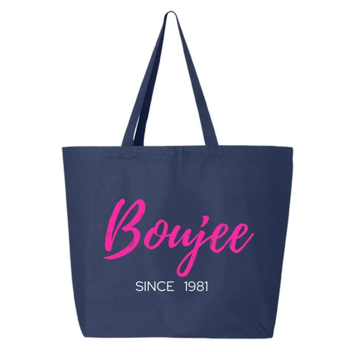 Classy Boujee Since 1981 Gift 25L Jumbo Tote