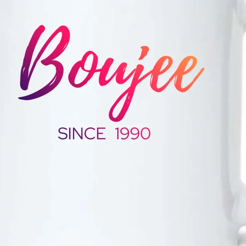 Classy Boujee Since 1990 Gift Black Color Changing Mug