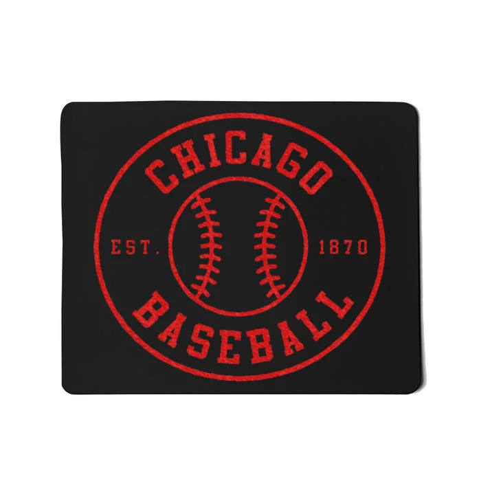 Chicago Baseball Seventh Inning Stretch Fan Gear Mousepad