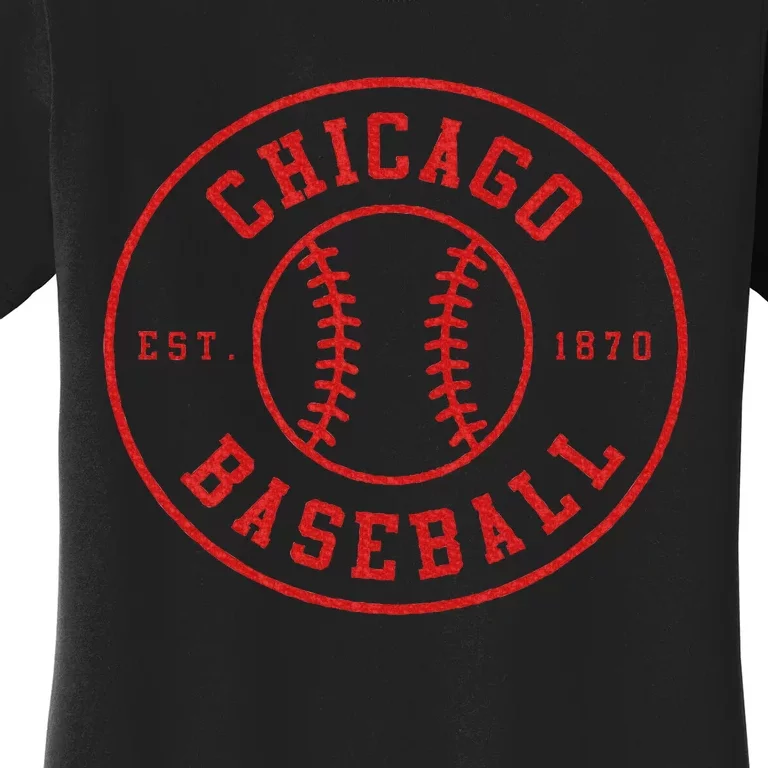 Chicago Baseball Seventh Inning Stretch Fan Gear Women's T-Shirt